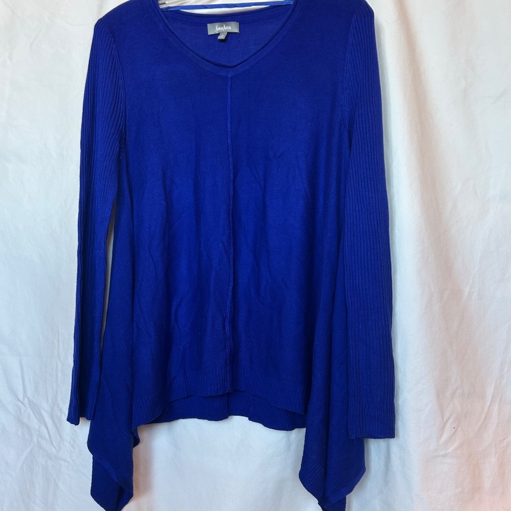 Neiman Marcus Womens Blue Sweater sz M